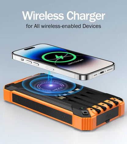 W22 Power Bank Wireless Charger