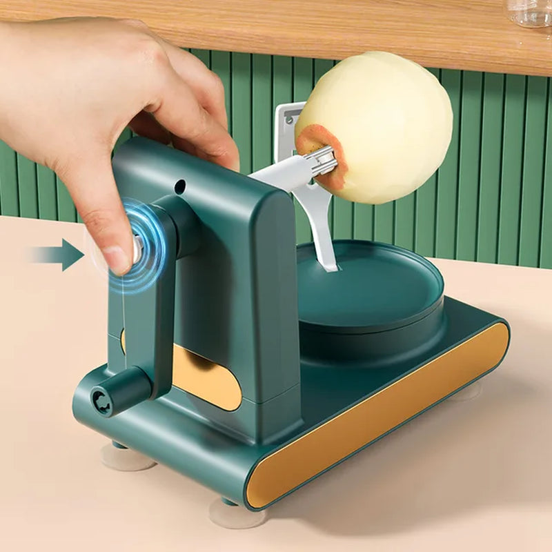 Home Multi-Fruit Peeler Hand Cranked Apple Peeler Home Fruit Peeler Machine with Apple Slicer Corer Cutter for Kitchen