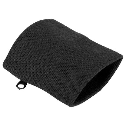 Zipper Wristband Cotton Sports Sweatband Wallet Purse Pocket Gym Yoga Cycling Tennis Soft Sweat Wrist for Men Women