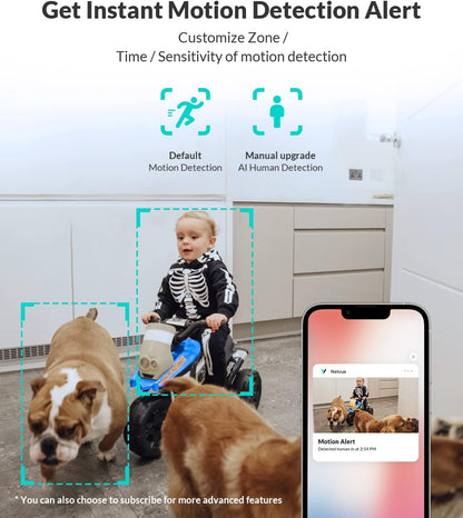 Pet Camera, 1080P FHD 2.4Ghz Wifi 