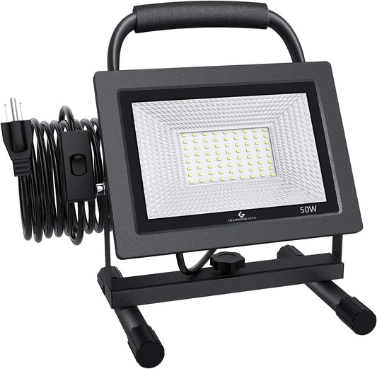 50W LED Work Light, 5000LM LED Flood Lights