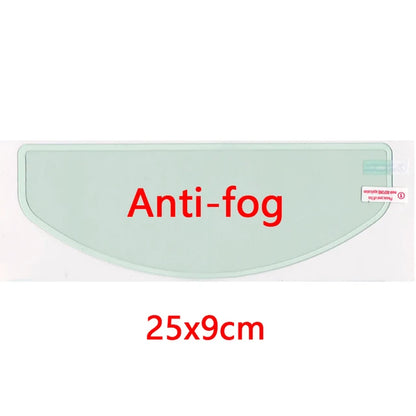 Motorcycle Helmet Clear Anti-Fog Rainproof Film Helmet Lens Durable Nano Coating Sticker Moto Safety Driving Helmet Accessories