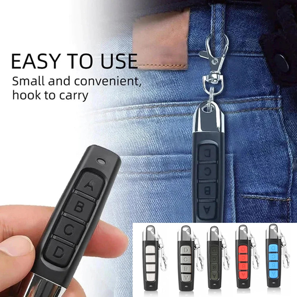 4-In-1 Remote Control with Key Chain Duplicator Wireless Switch Password Clone Duplicator Wireless Universal Copy Controller